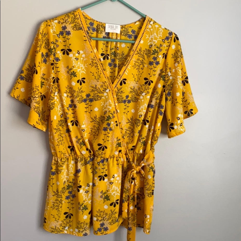Yellow Blouse